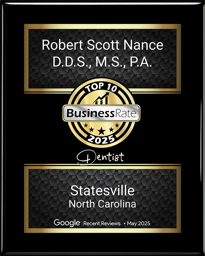 Endodontist-Statesville-NC-2025-Award.webp